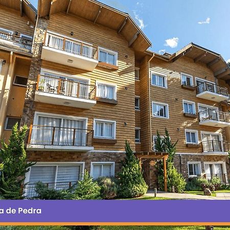 Appartamento Rosa Edificio Casa De Pedra Gramado Esterno foto